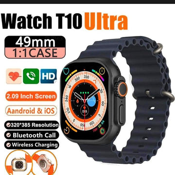 T10 Ultra Smartwatch 2.09inch HD Big Screen Magnetic Wireless Charging Wacth 8 49mm Smart Watch Bluetooth Call Sleep Monitor Men Women Watch - Glimmer Goods