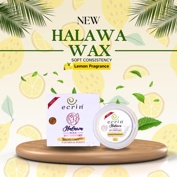 Ecrin Organic Halawa Wax – 100% Lemon & Sugar Base