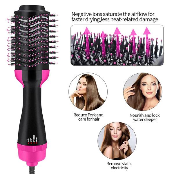 One Step 3 In 1 Air Brush (Dryer + Curler +Straitner) - Glimmer Goods