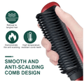 Electric Hair Straightener Brush Curling Comb 2 in 1 - Glimmer Goods