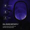 2 IN 1 RECHARGEABLE MOSQUITO KILLER RACKET - Glimmer Goods