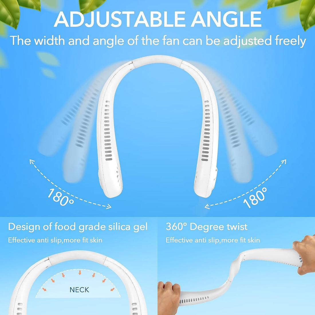 "Neck Breeze Portable Fan"💖💖