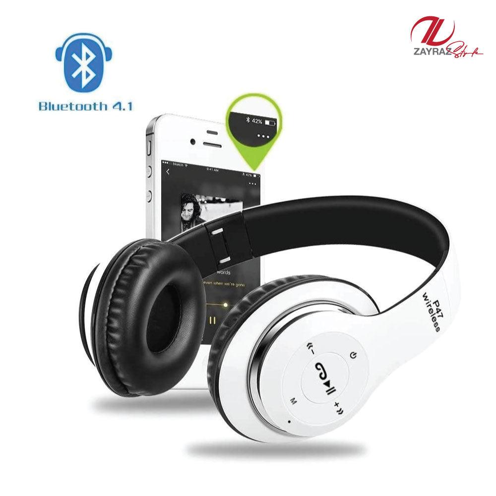 P47 Wireless Headphones Bluetooth Stereo Head phones - Glimmer Goods